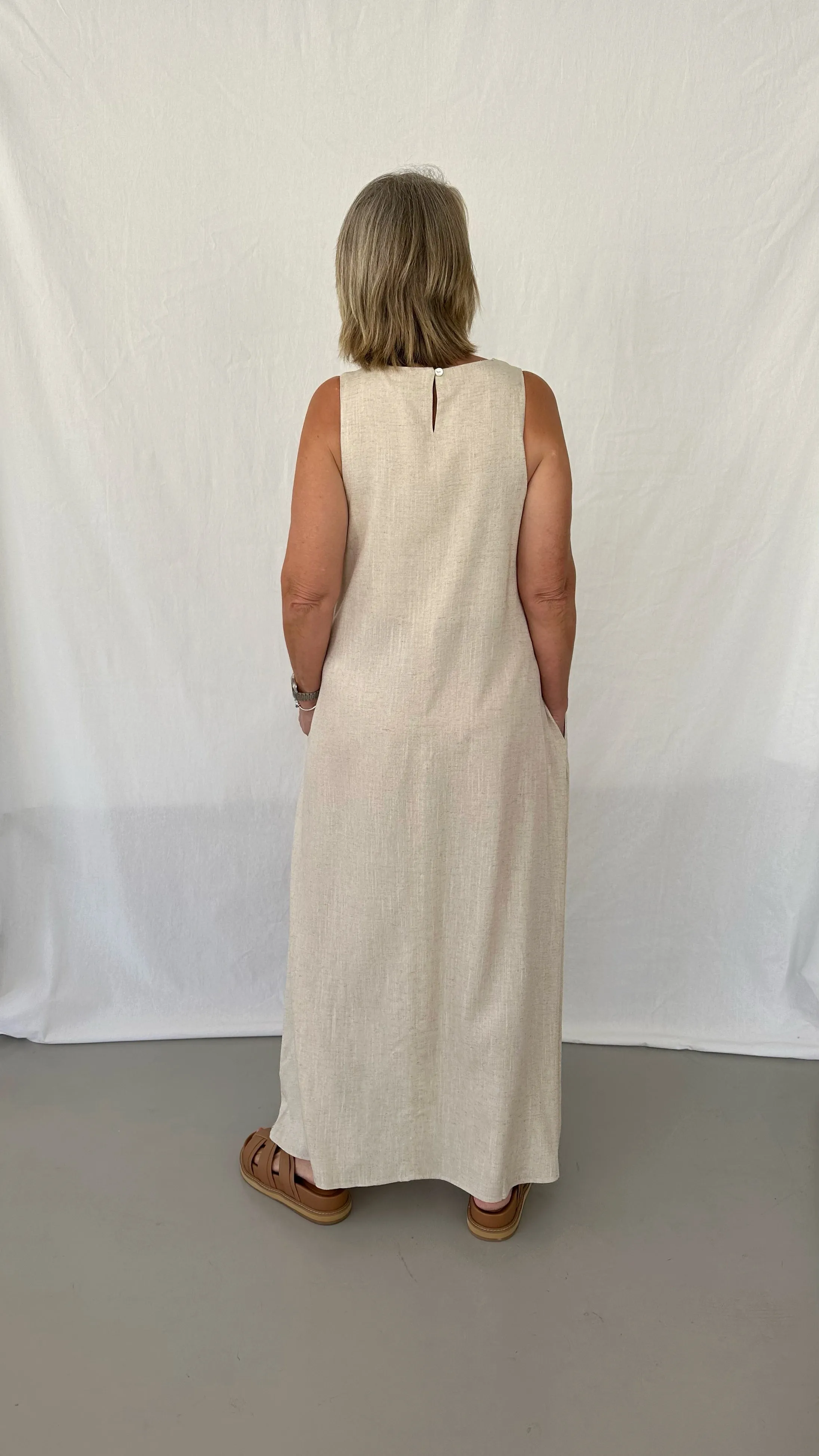 Josie Maxi Dress - Natural