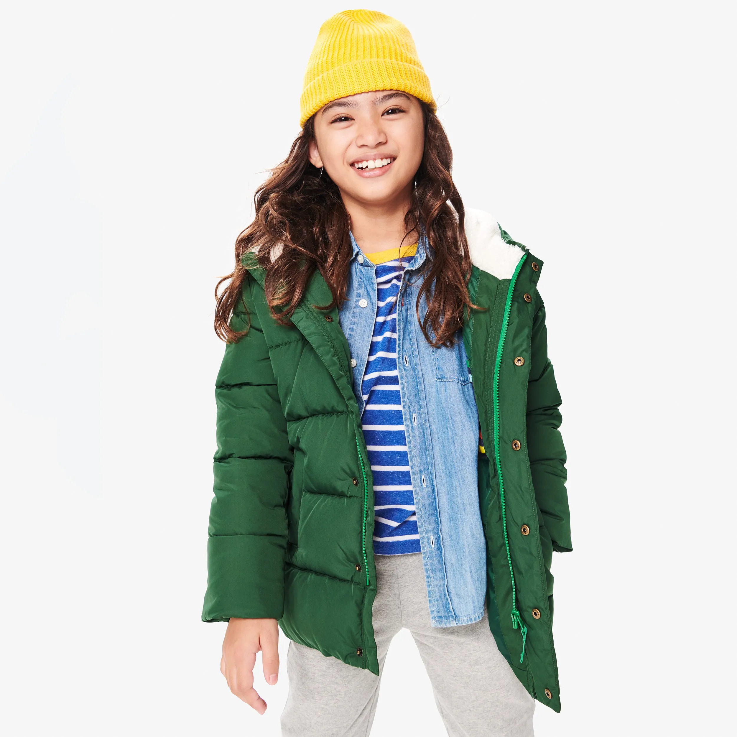 Kids parka puffer coat