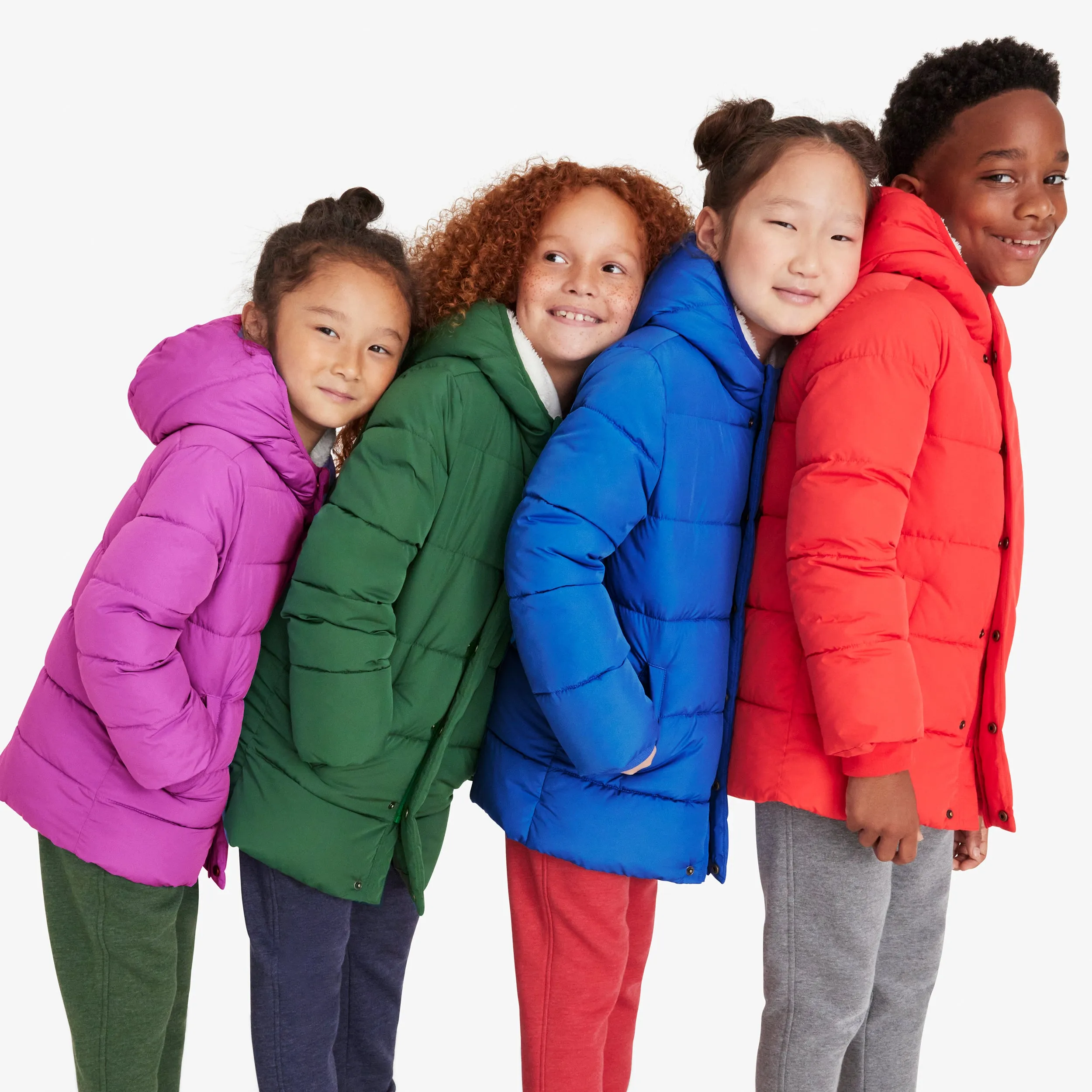 Kids parka puffer coat