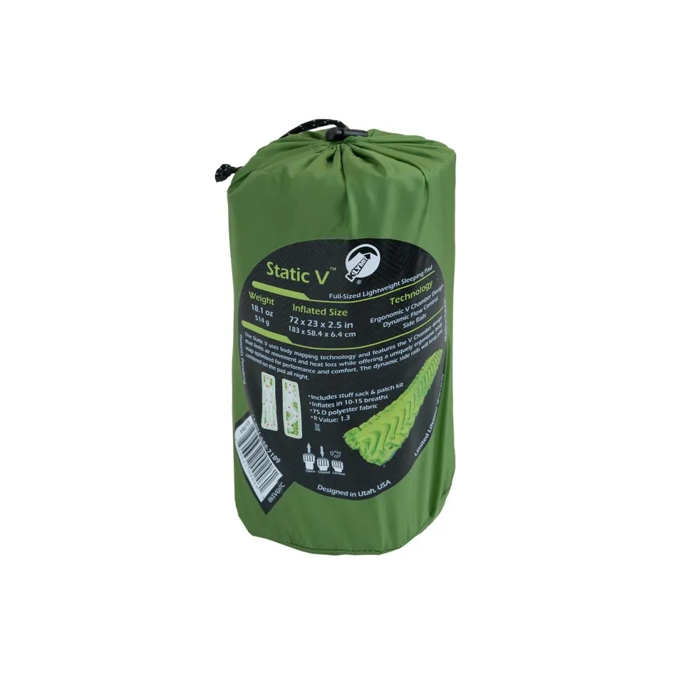 Klymit Static V Green | Buy Klymit Static V Green here | Outnorth