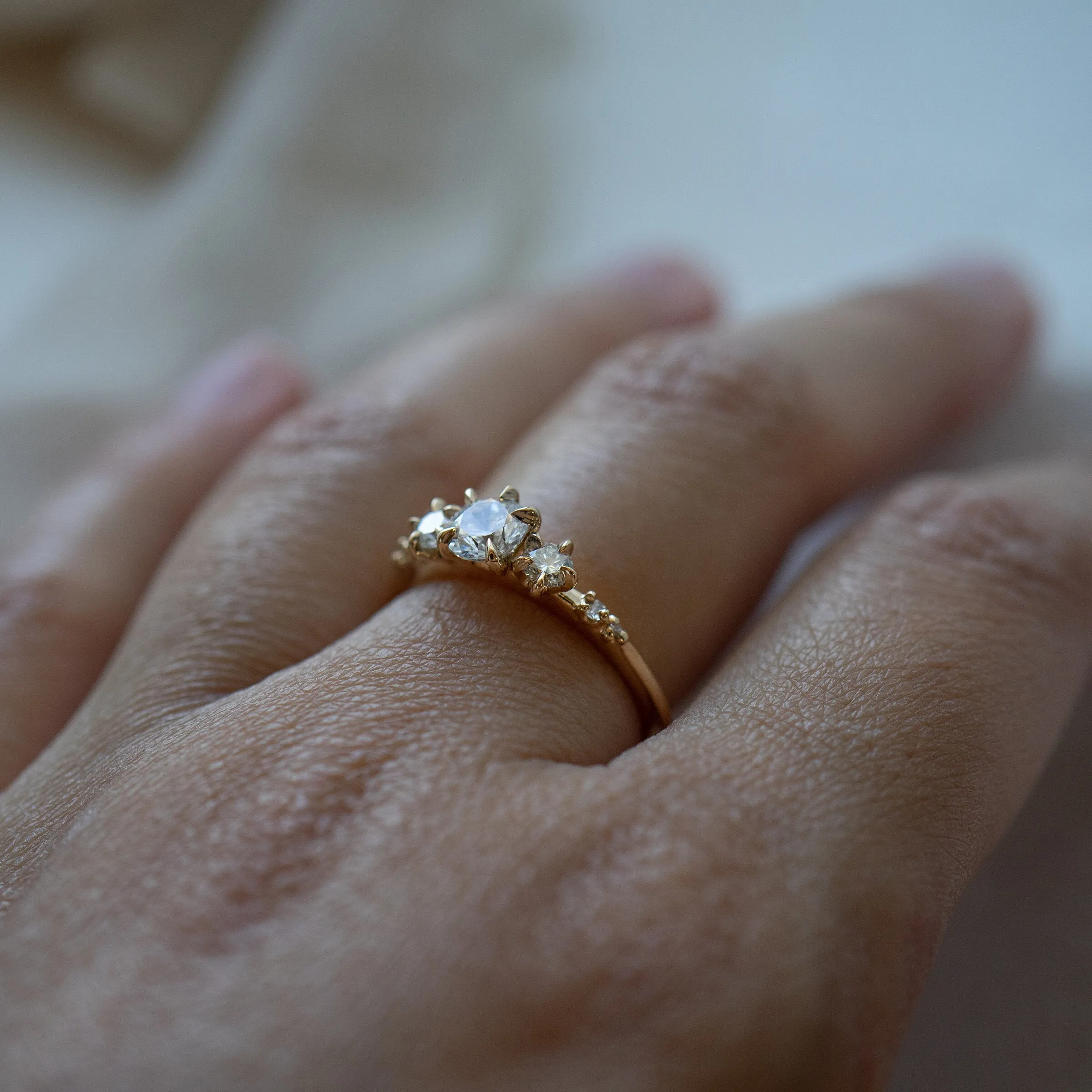 Lab Grown Diamond Wild Iris Ring