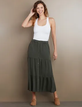 Layered Maxi Skirt