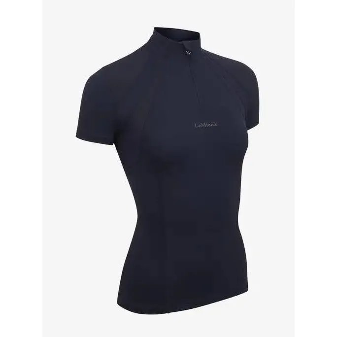 LeMieux Mia Mesh Short Sleeve Base Layer Navy