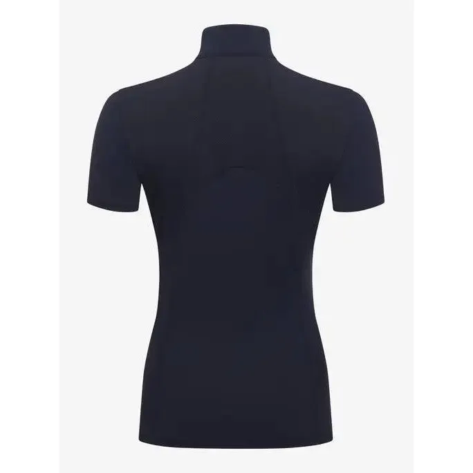 LeMieux Mia Mesh Short Sleeve Base Layer Navy