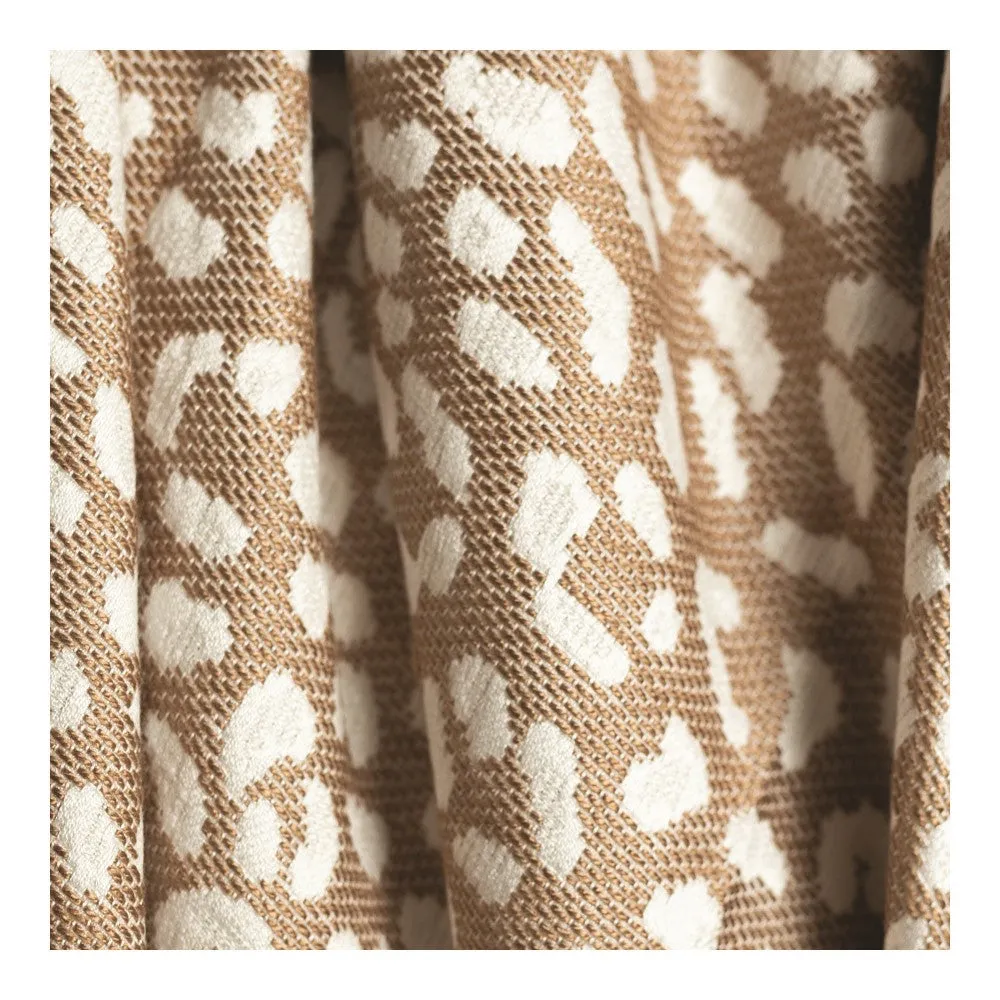 Leopard Natural/Tan Rayon Throw