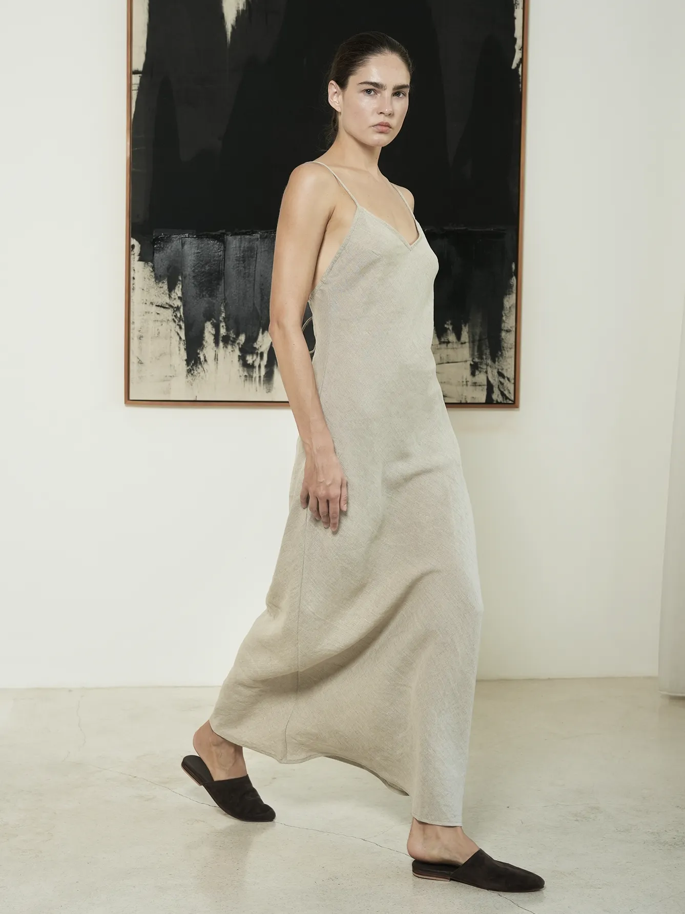 Linen Slip Dress