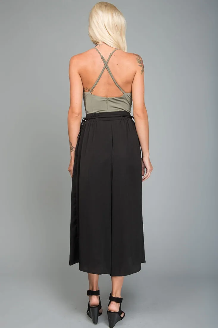 Lucy Loose Fit Wide Leg Pants Black