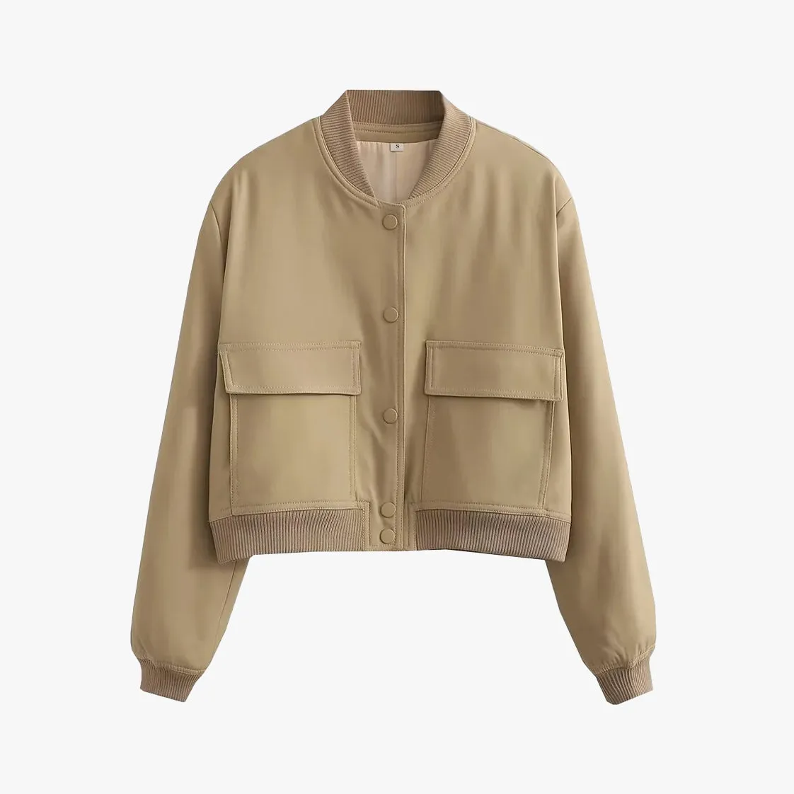 Maxi Pockets Bomber Jacket