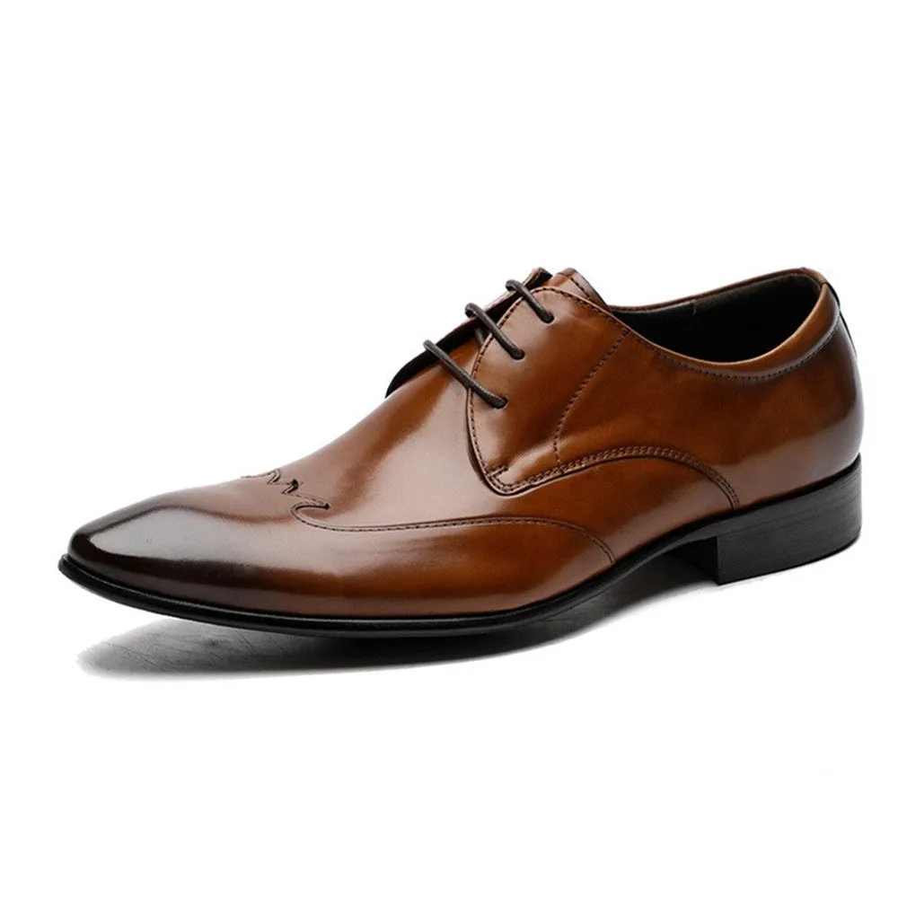 Men Business Lace Up Oxford Shoes