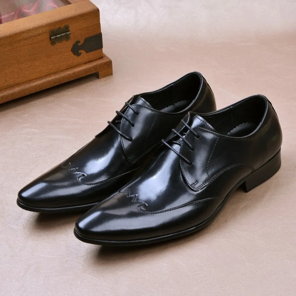 Men Business Lace Up Oxford Shoes