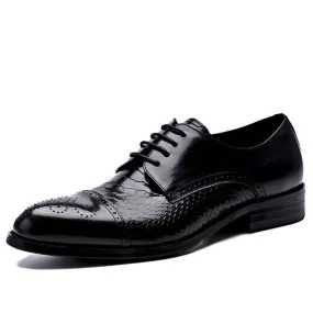 Men Captoe Lace Up Oxford Shoes