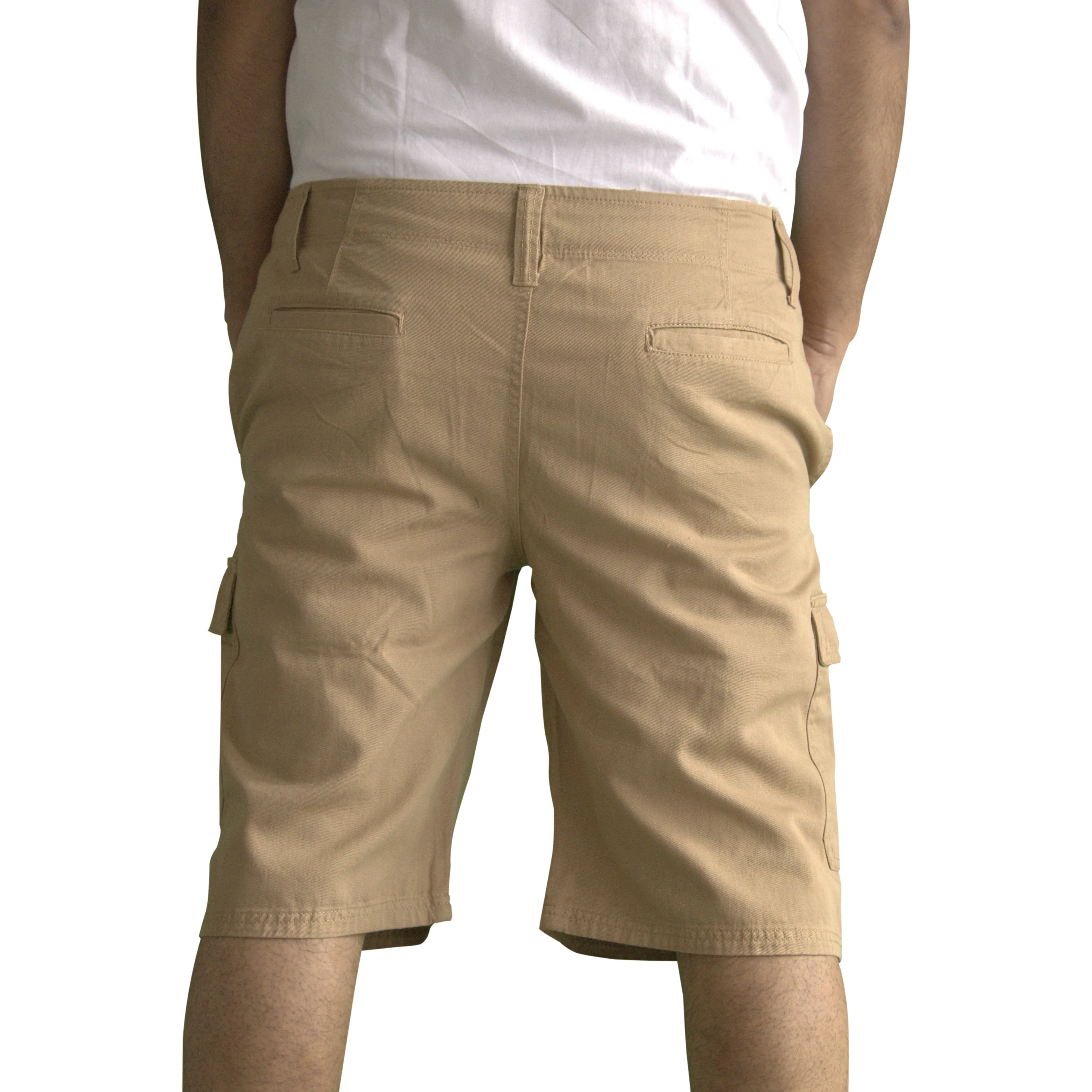 Men's Classic Cargo Short Pants (Khaki)