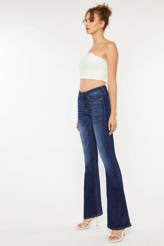 Mid Rise Flare Jeans - Kc6102Loh