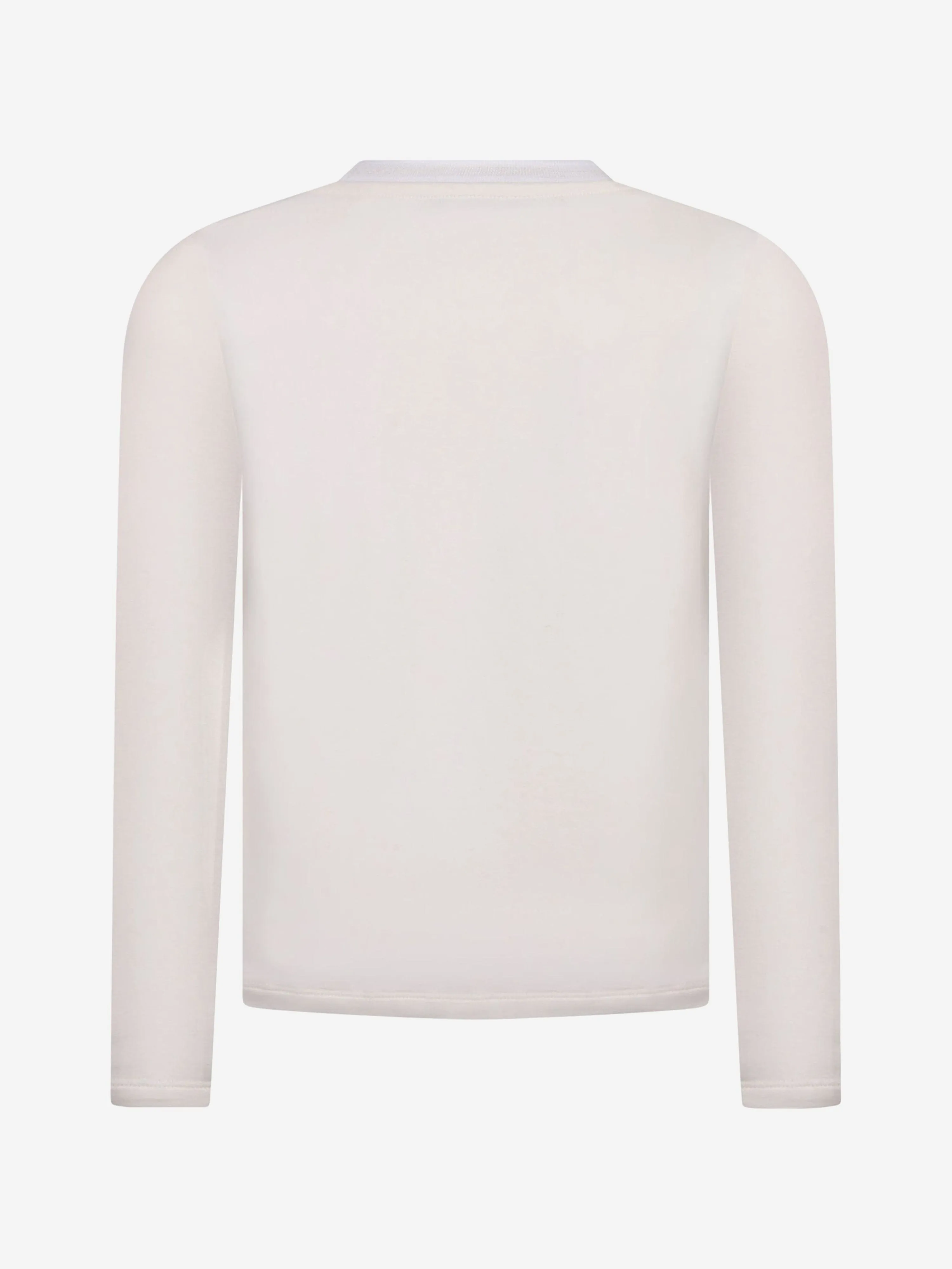 Moncler Girls Cotton Long Sleeve T-Shirt