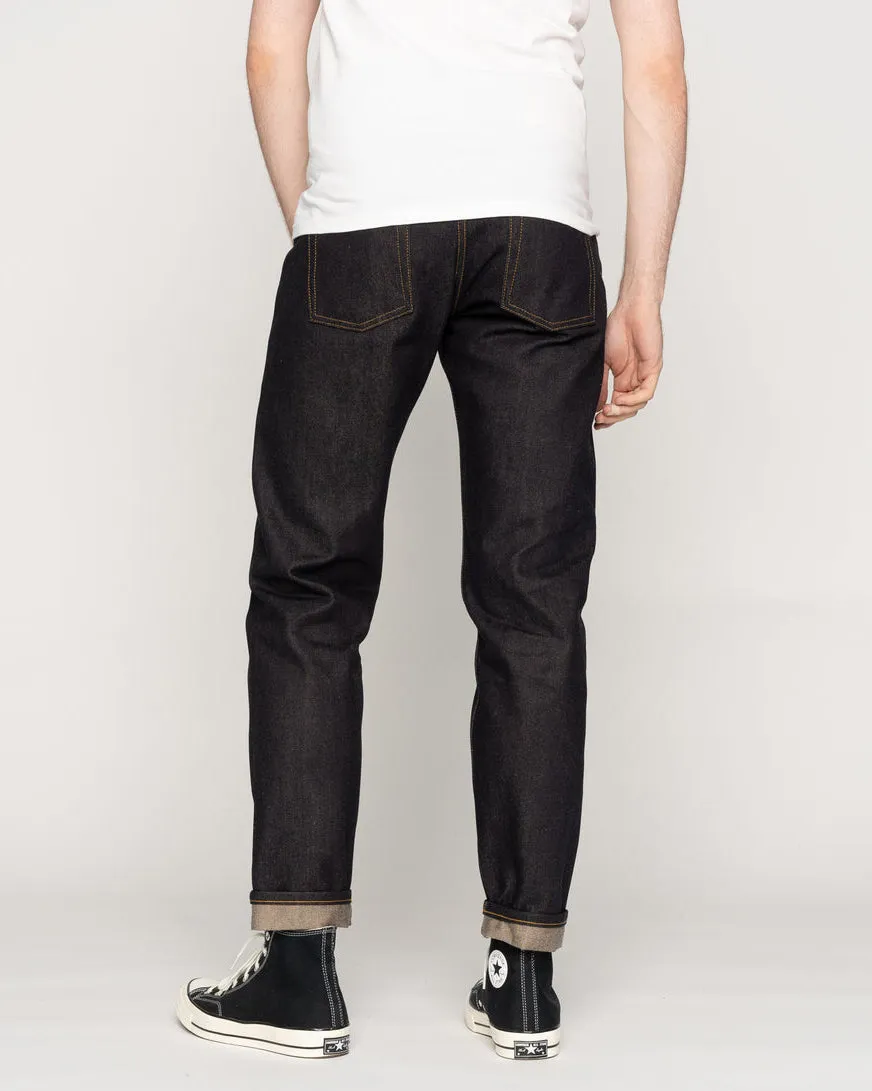 Naked & Famous Denim Easy Guy Relaxed Tapered Mens Jeans - All Natural Foxfibre Selvedge