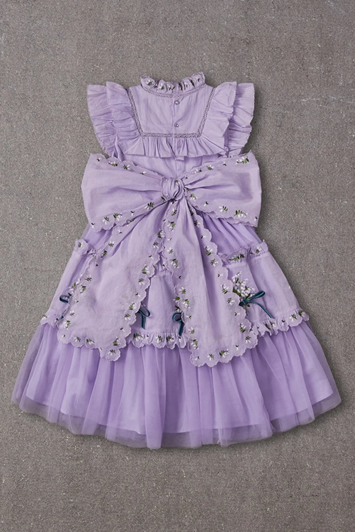 Nellystella Julianna Girls Dress - Purple Haze