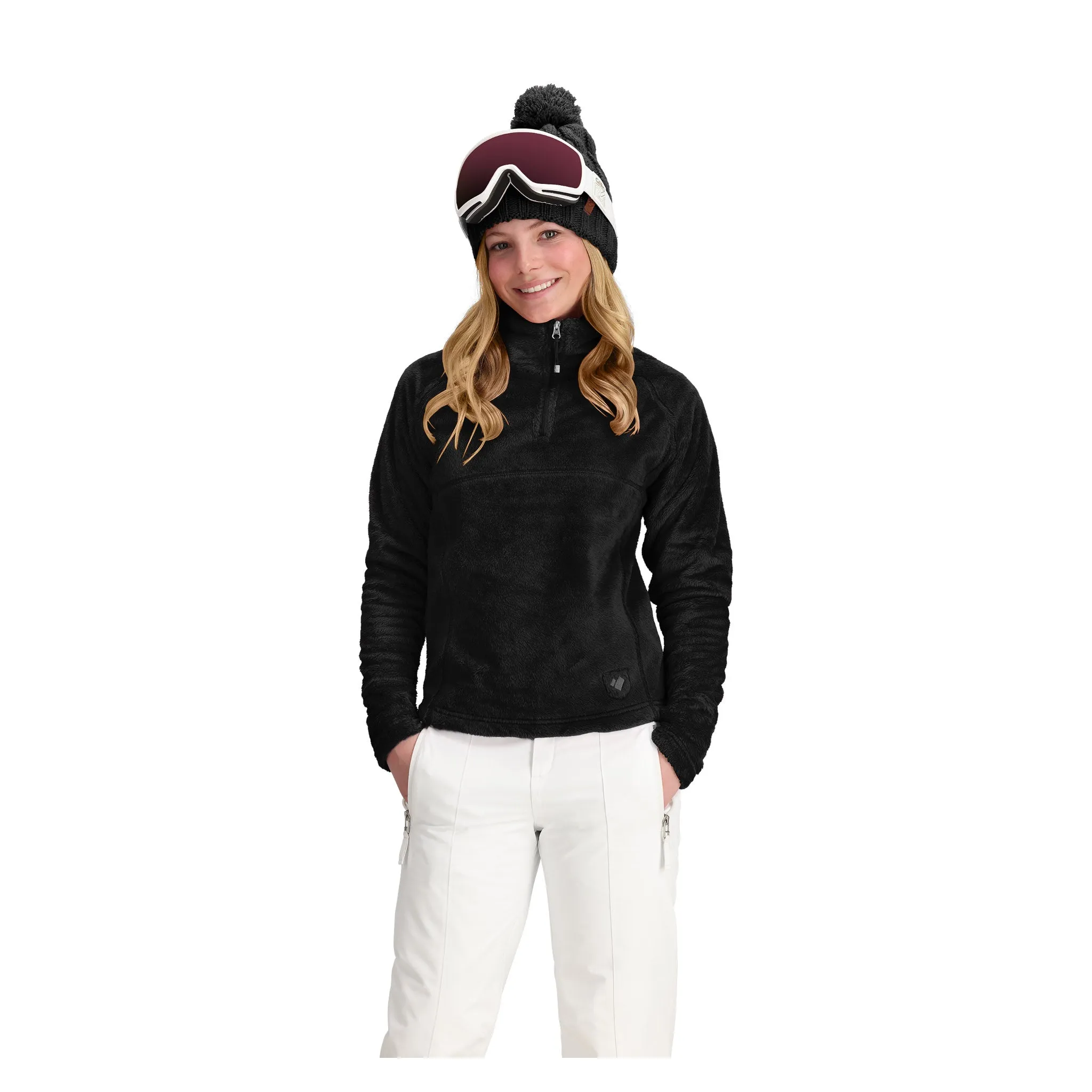 Obermeyer Girl's Furry Fleece Top 2025