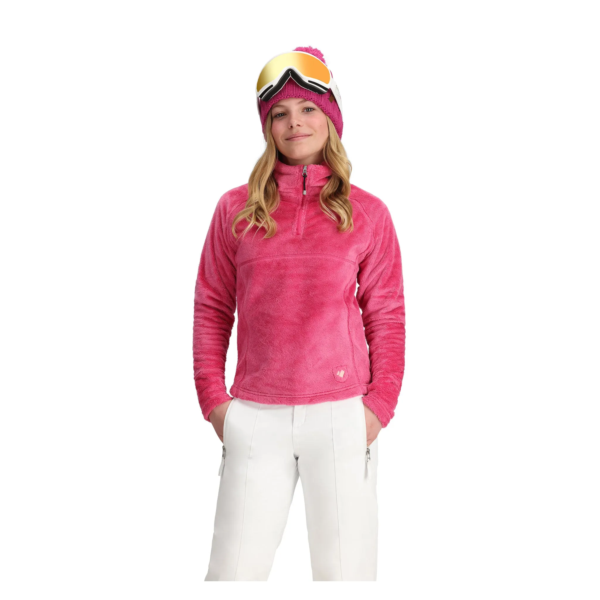 Obermeyer Girl's Furry Fleece Top 2025