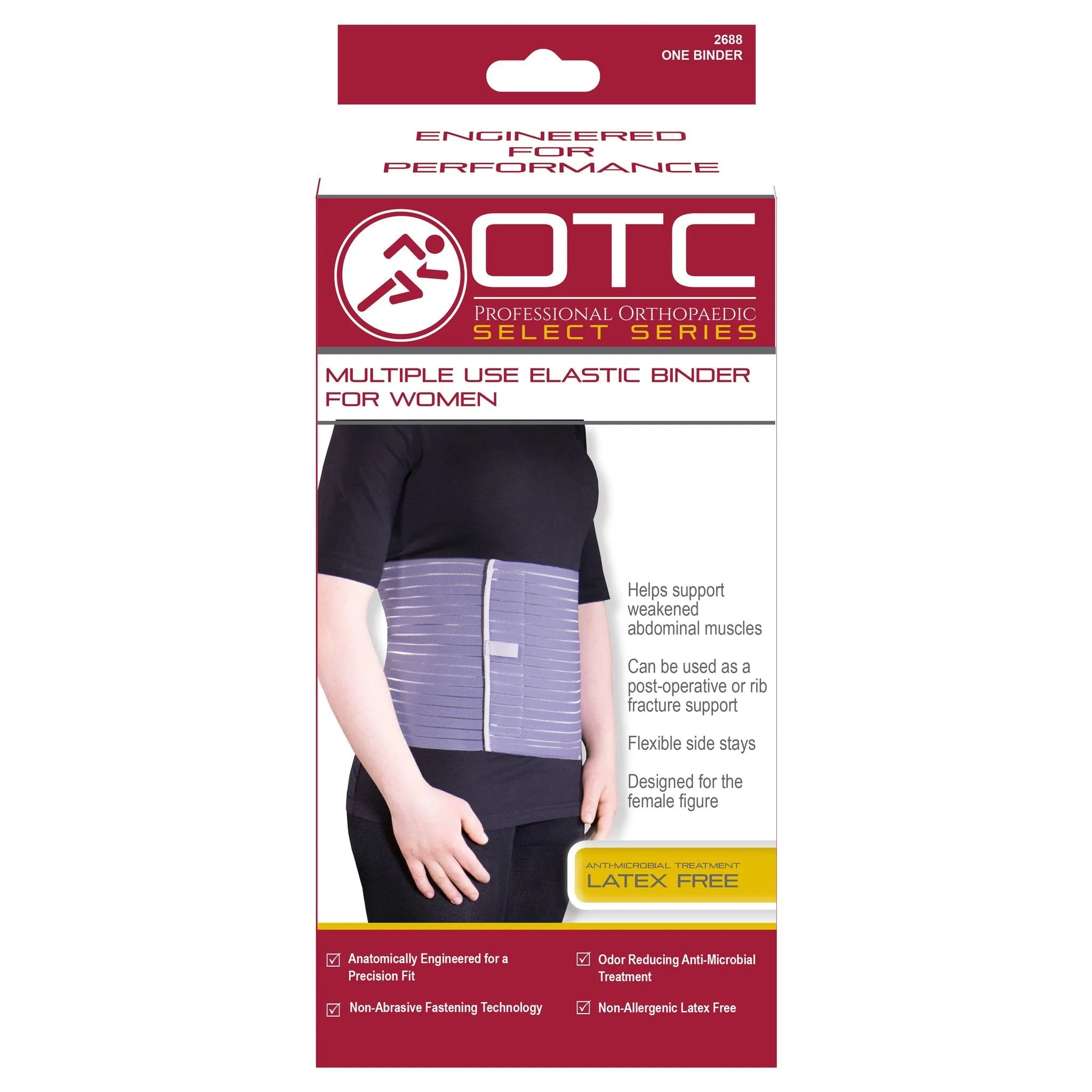 OTC MULTIPURPOSE BINDER WOMEN'S - 2688 - CLEARANCE