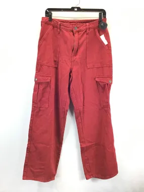 Pants Cargo & Utility By Shein In Red, Size: L