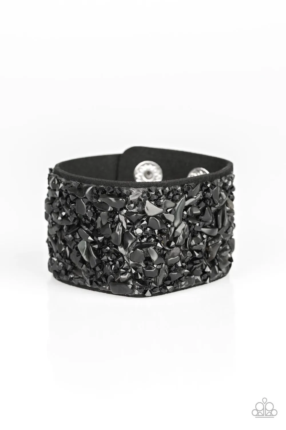 Paparazzi Crush Rush Bracelet Black