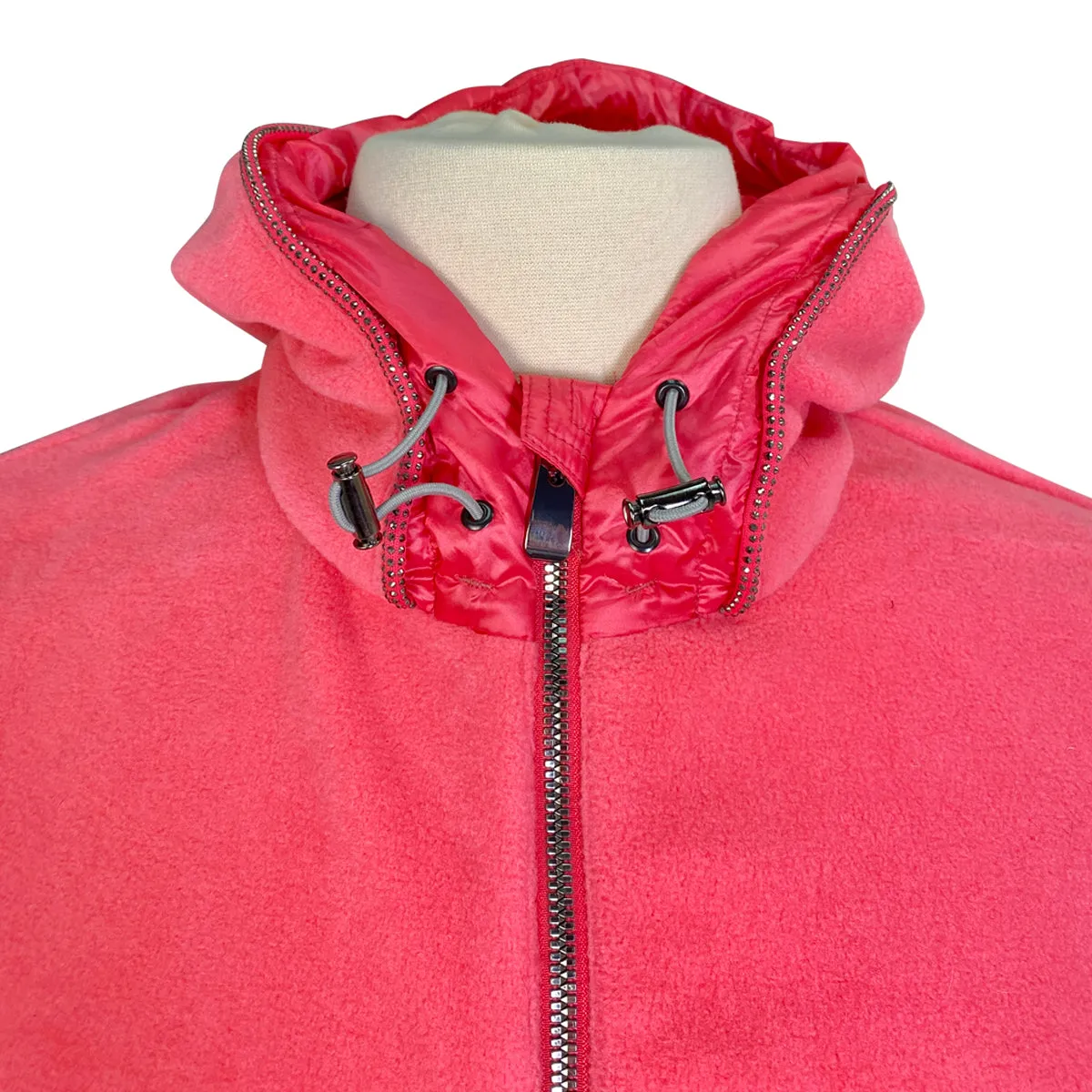 Pikeur 'Enola' Fleece Jacket in Pink - Women's GE 46/US 16