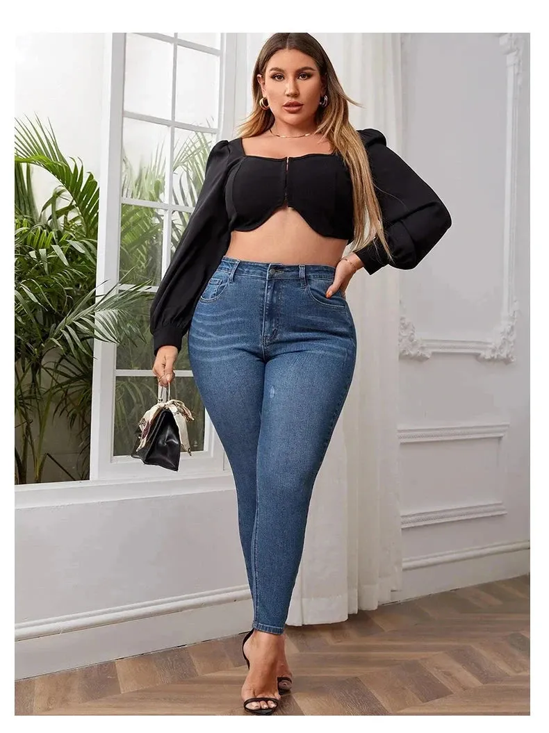 Plus Size Skinny Jeans For Women