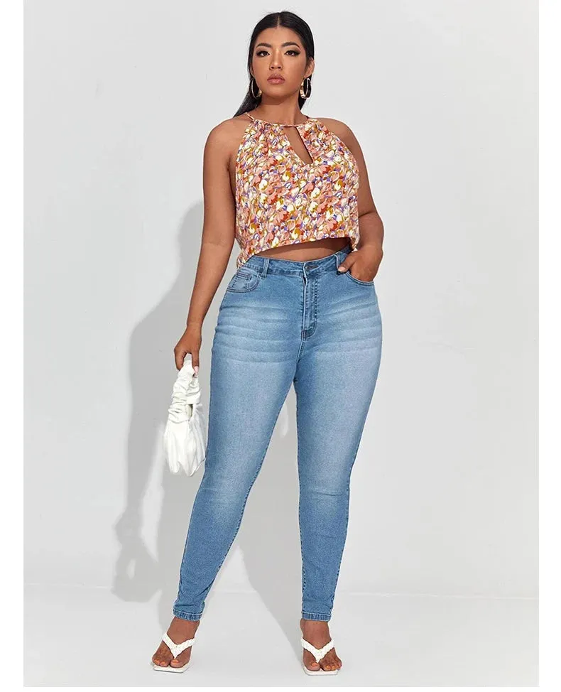 Plus Size Skinny Jeans For Women