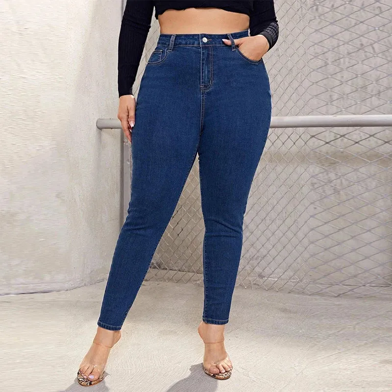 Plus Size Skinny Jeans For Women