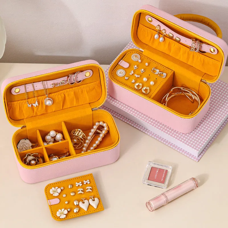 portable multi-layer jewelry box