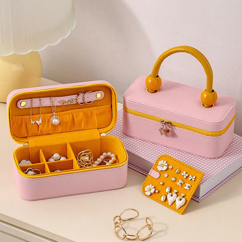 portable multi-layer jewelry box