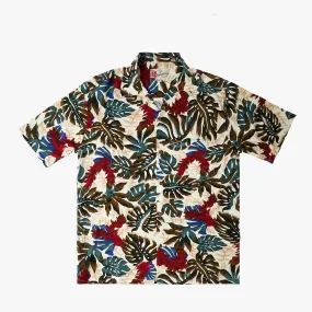 Red Ginger Aloha Shirt