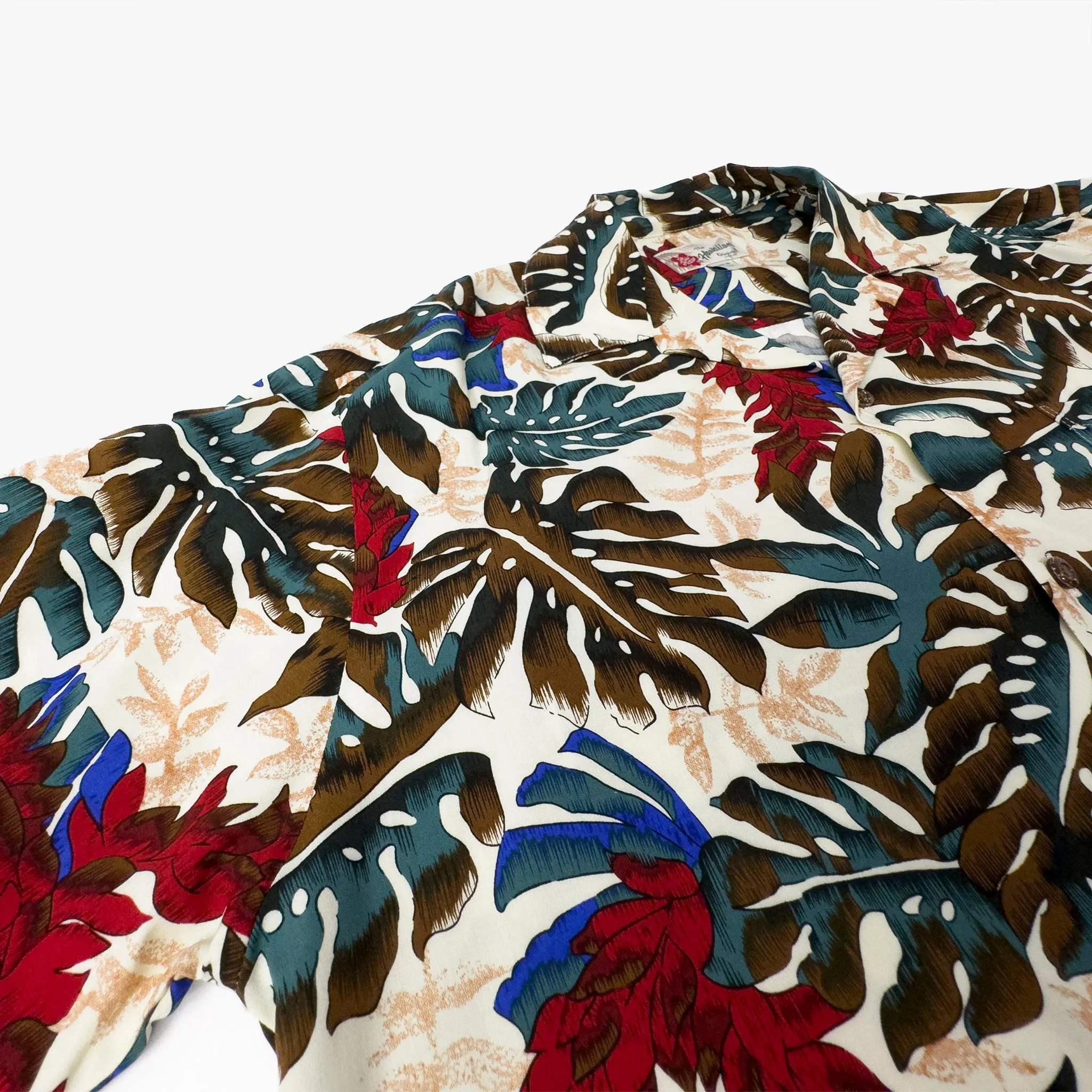 Red Ginger Aloha Shirt