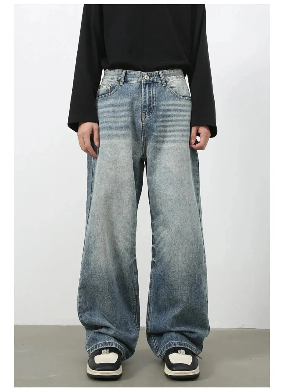 Retro Fade Wide-Leg Jeans