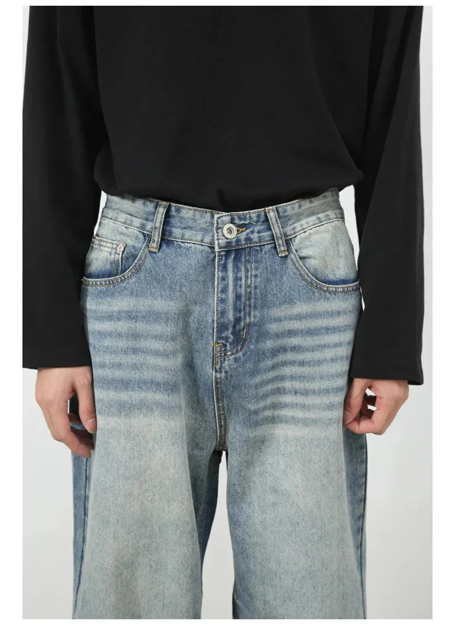 Retro Fade Wide-Leg Jeans