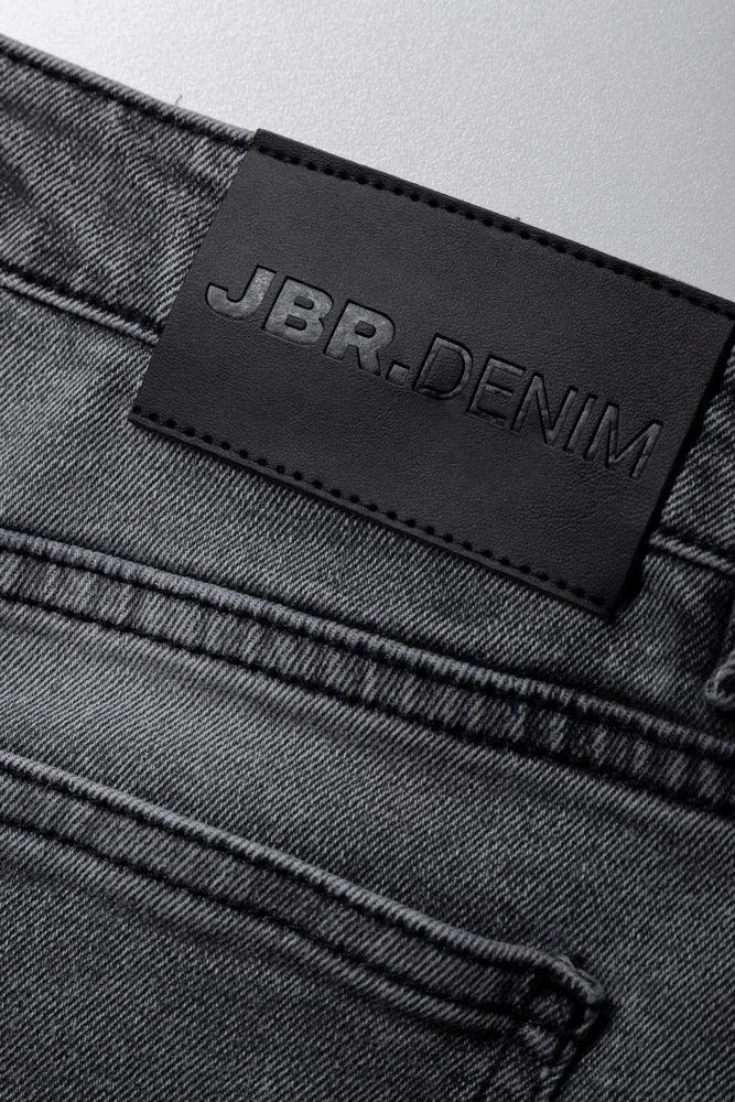 Rip And Repair Denim Jeans Grey