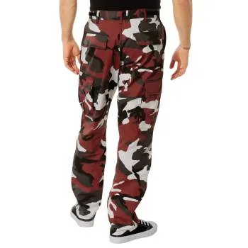 Rothco Color Camo Tactical BDU Pants / Red Camo