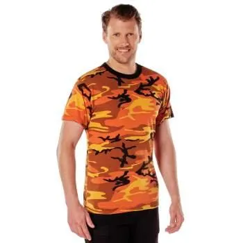 Rothco Mens Color Camouflage T-Shirt