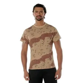 Rothco Mens Color Camouflage T-Shirt