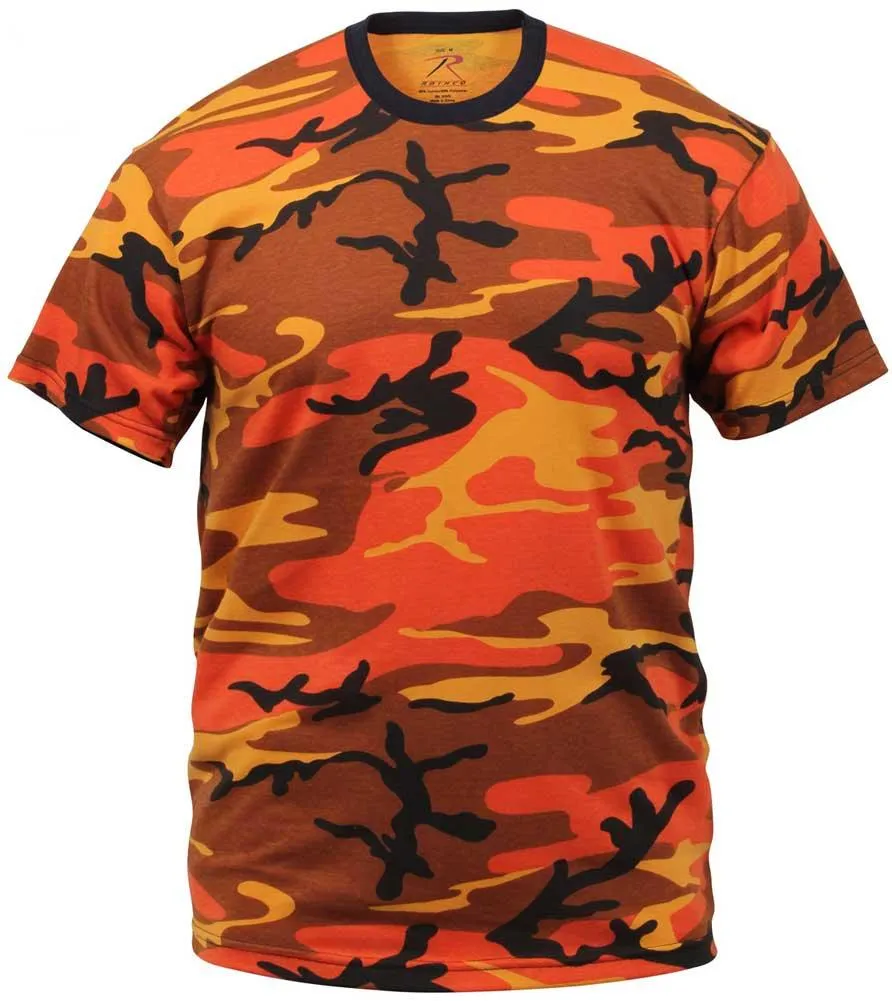 Rothco Mens Color Camouflage T-Shirt