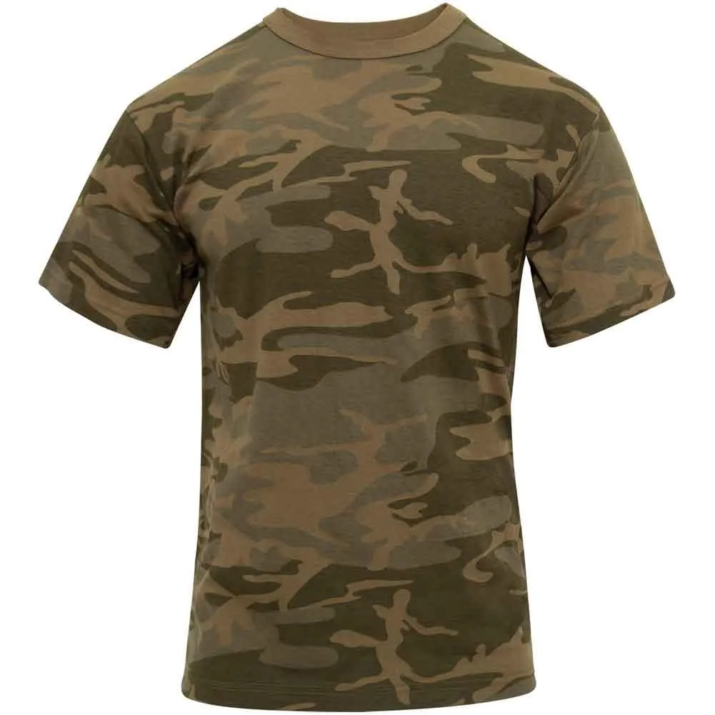 Rothco Mens Color Camouflage T-Shirt