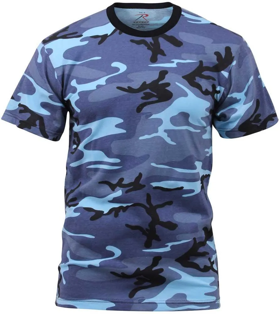 Rothco Mens Color Camouflage T-Shirt