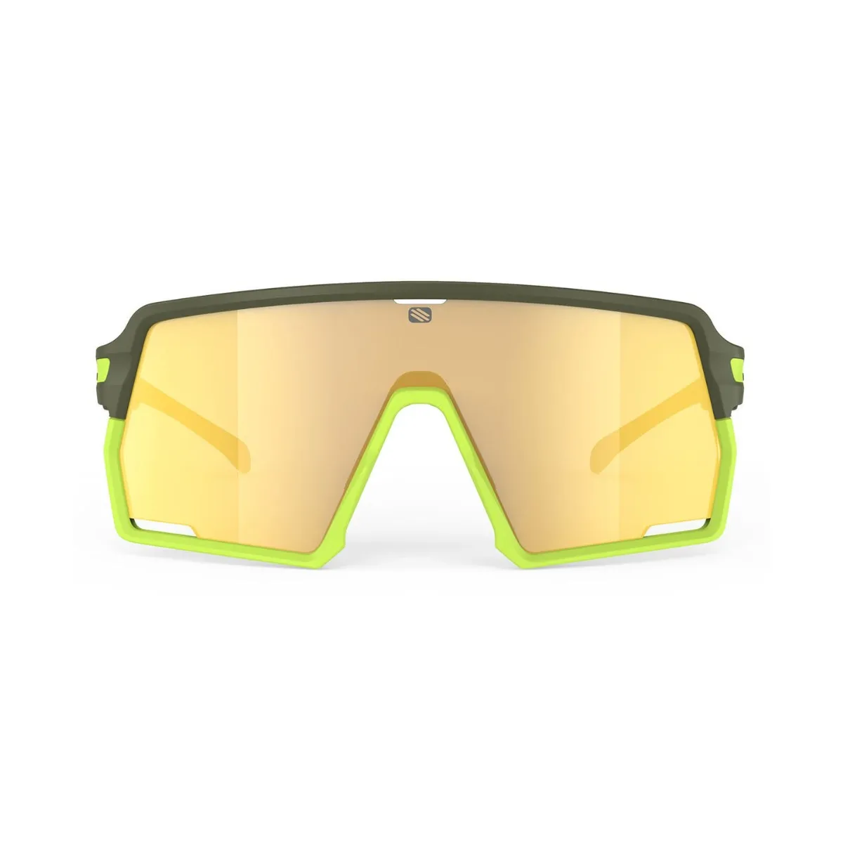 Rudy Project Kelion Olive Matte Multilaser Yellow Glasses