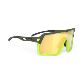 Rudy Project Kelion Olive Matte Multilaser Yellow Glasses