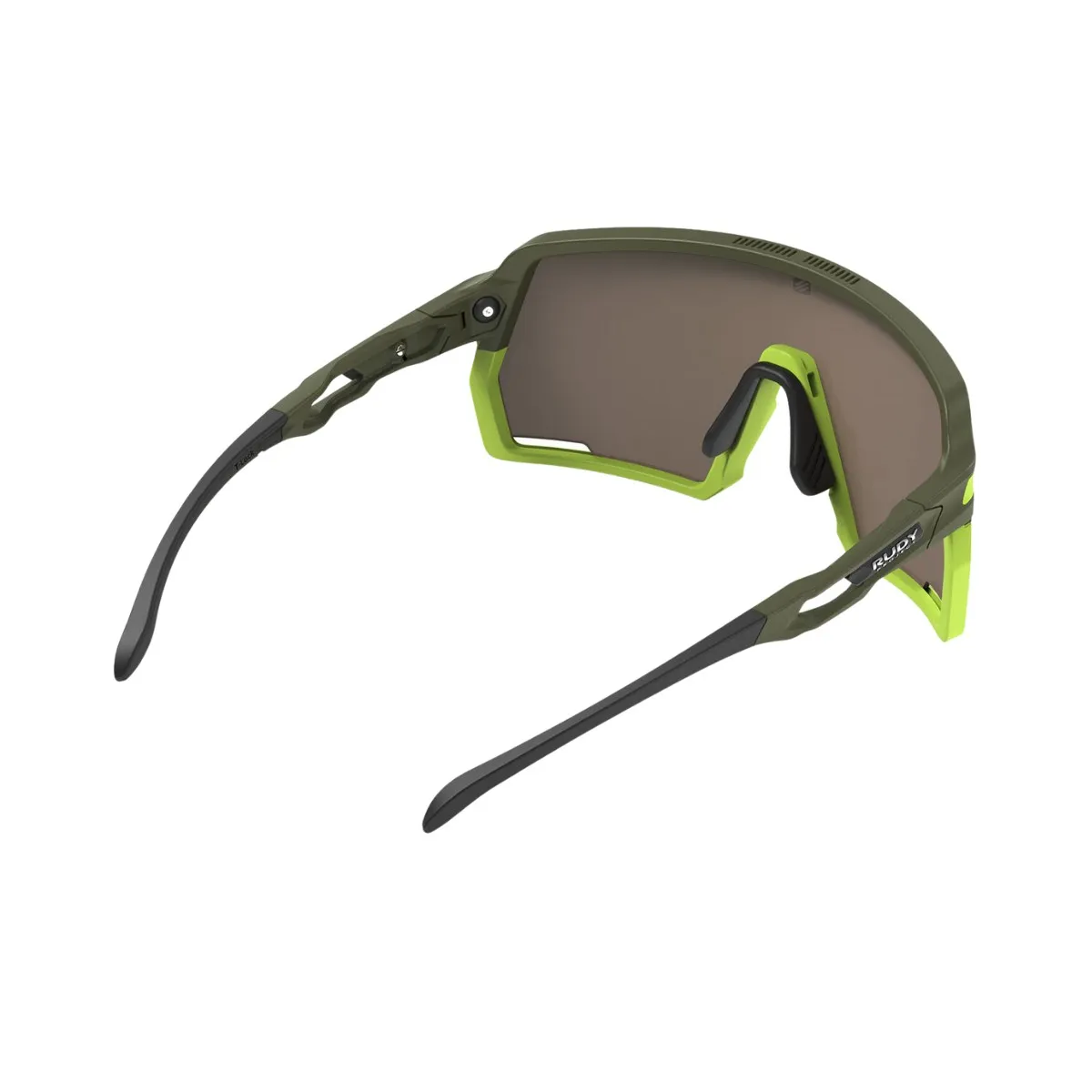 Rudy Project Kelion Olive Matte Multilaser Yellow Glasses