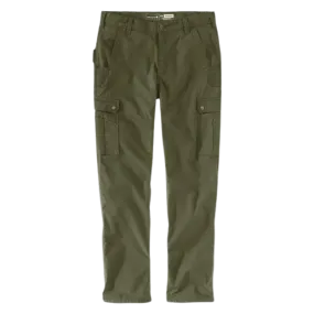 Rugged Flex Relaxed Fit Ripstop Cargo Work Pants | Basil