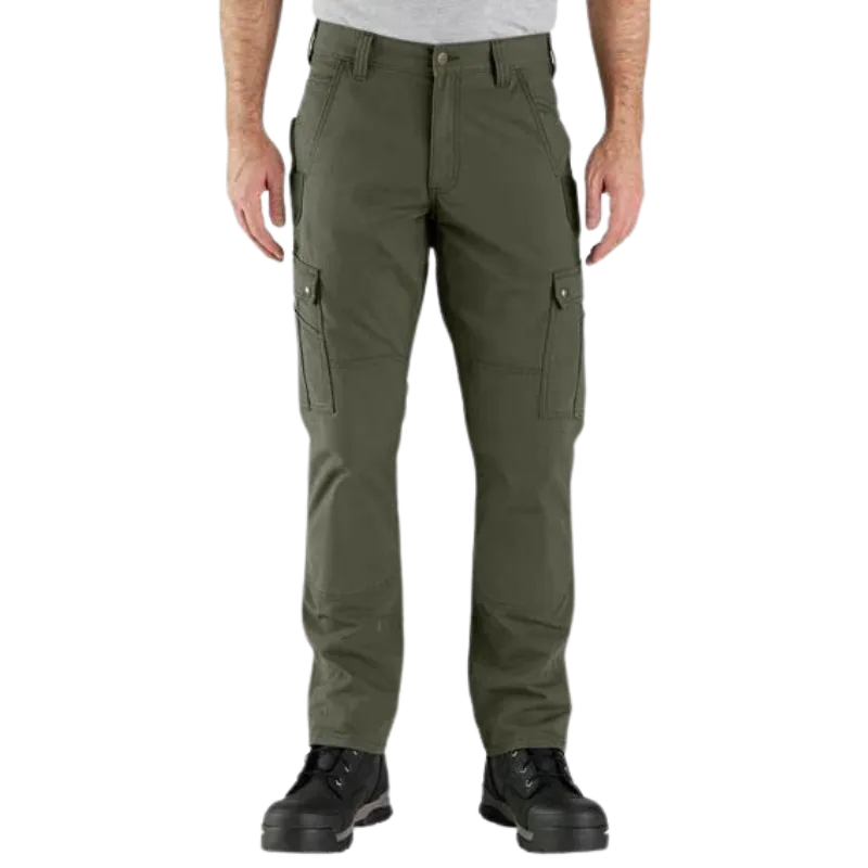 Rugged Flex Relaxed Fit Ripstop Cargo Work Pants | Basil