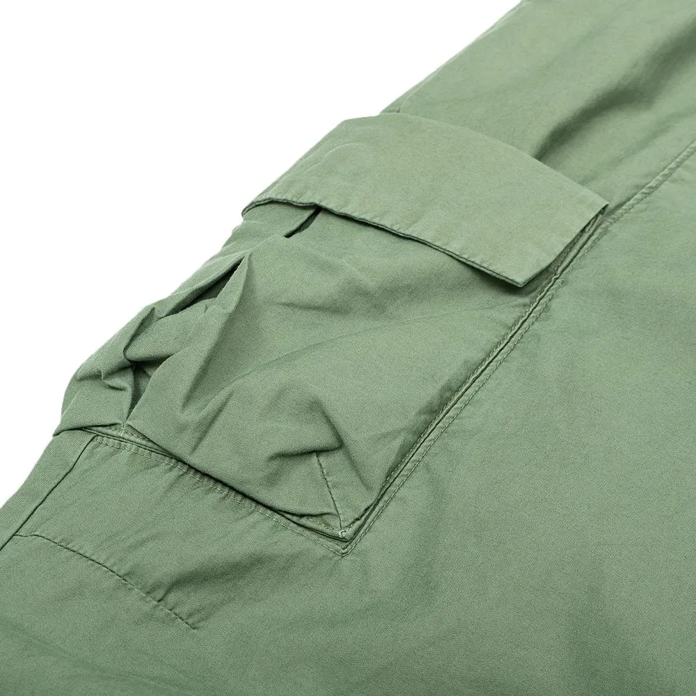 Sateen Cargo Pants | Olive