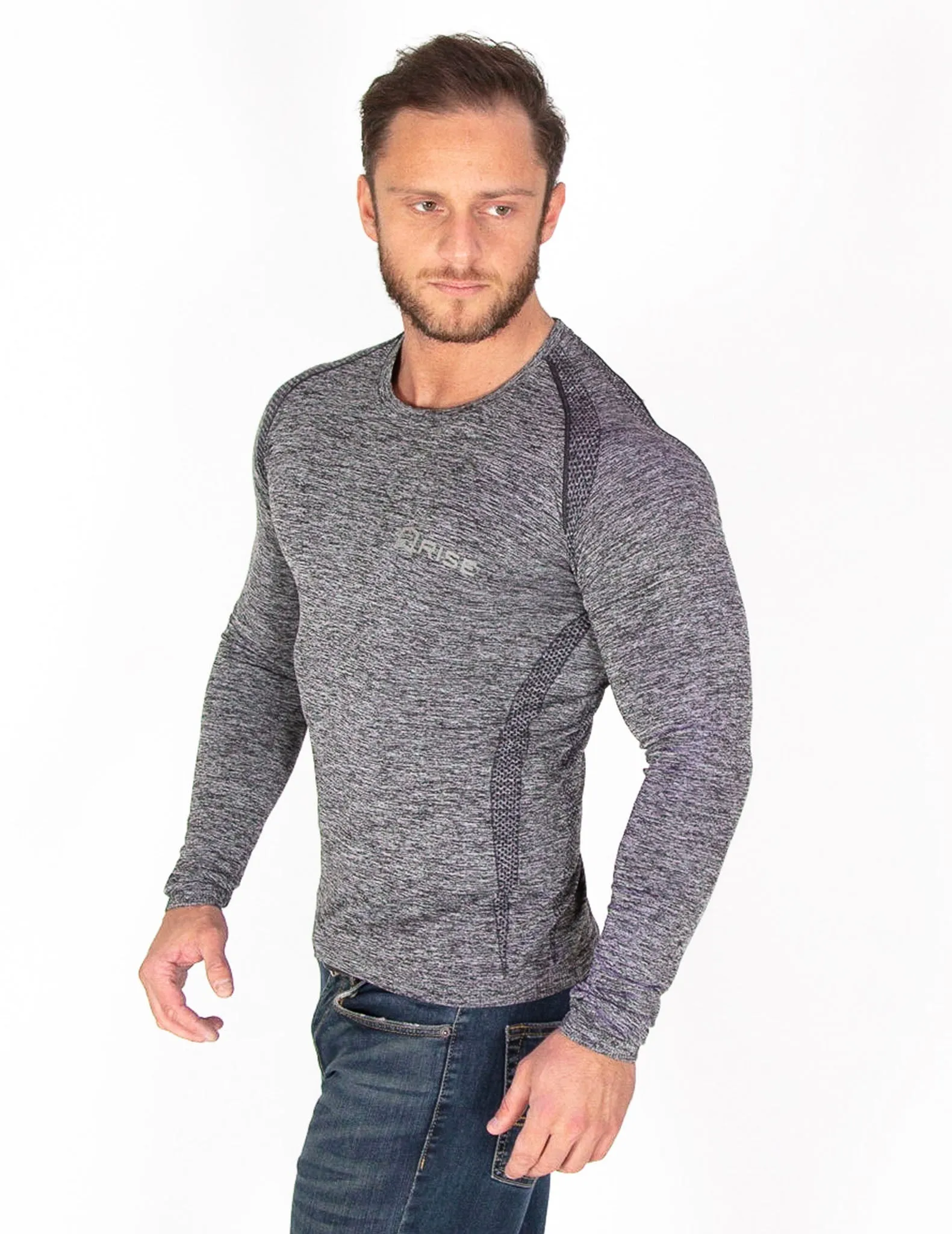 SEAMLESS '3D FIT' HIGH PERFORMANCE LONG SLEEVE TOP