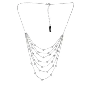 Seven Layer Sparkling Necklace